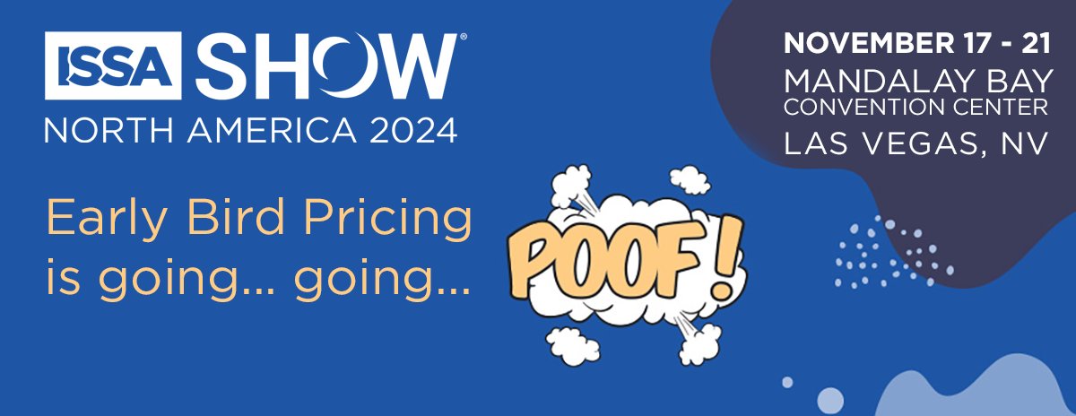 🚨 Last chance! Early Bird Registration for the ISSA Show North America 2024 ends TODAY! Don’t miss your opportunity to embark on a transformative journey of exploration, education, and innovation—unlocking the future of cleaning! Register Now - issashow.com/en/home.html