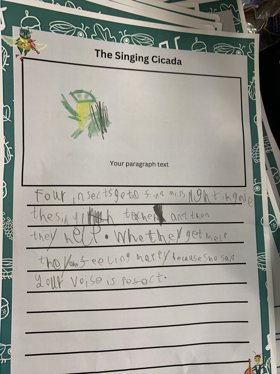 FletcherIvana's tweet photo. What a lovely morning I have had with the key stage 1 children in Lawton St Mary’s Primary School and Nursery! Thank you again for inviting me!🪲🪰🦗🪲🥰 https://t.co/cLXwagsK2Z