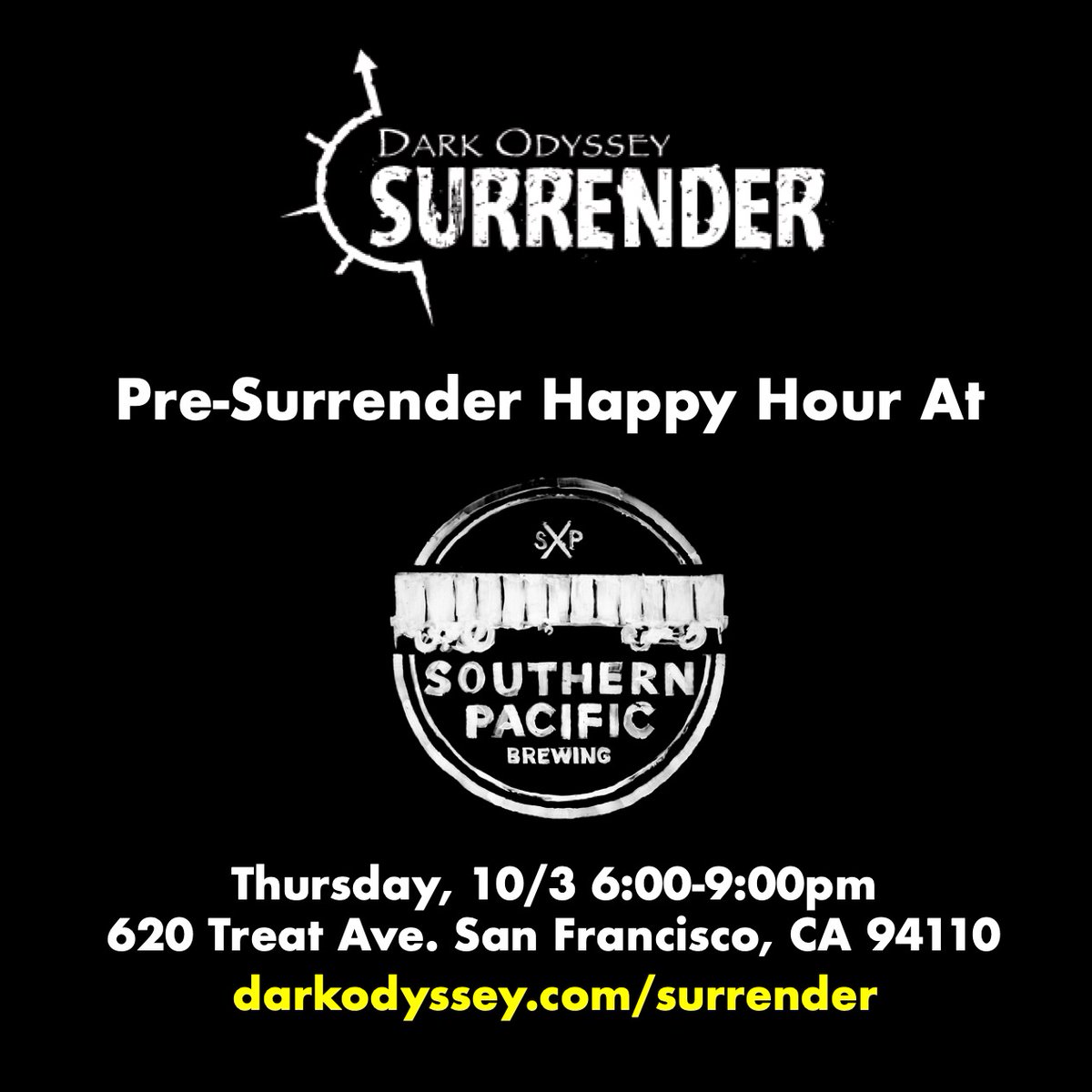 Just weeks to go until Surrender, a three day sexy, kinky experience in San Jose. And this is a great opportunity to meet people ahead of time, ask questions, and get ready for an amazing time. 

#sanjose #sanfrancisco #bayarea #bayarealgbtevents #bayareaqt #kinkypeopleofcolor