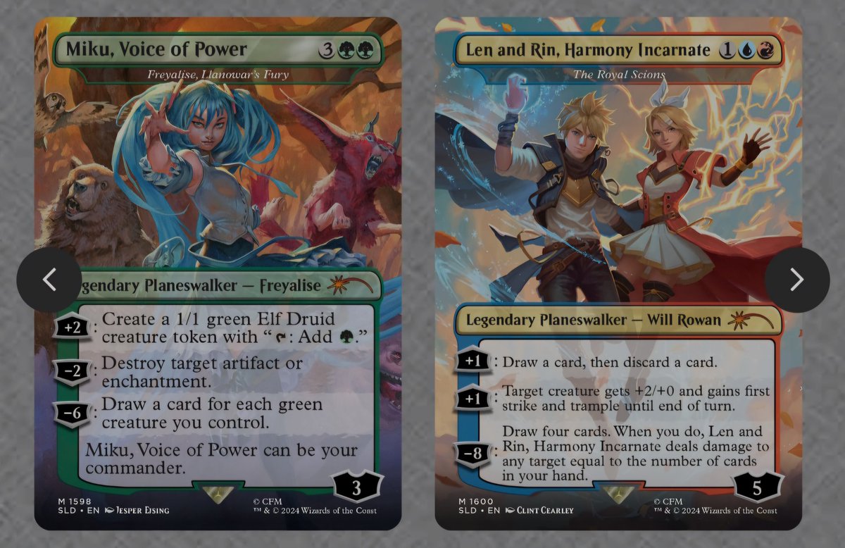 ArashiSystem's tweet photo. New MTG Miku drop!!!!!! https://t.co/7mvW58WXQ3