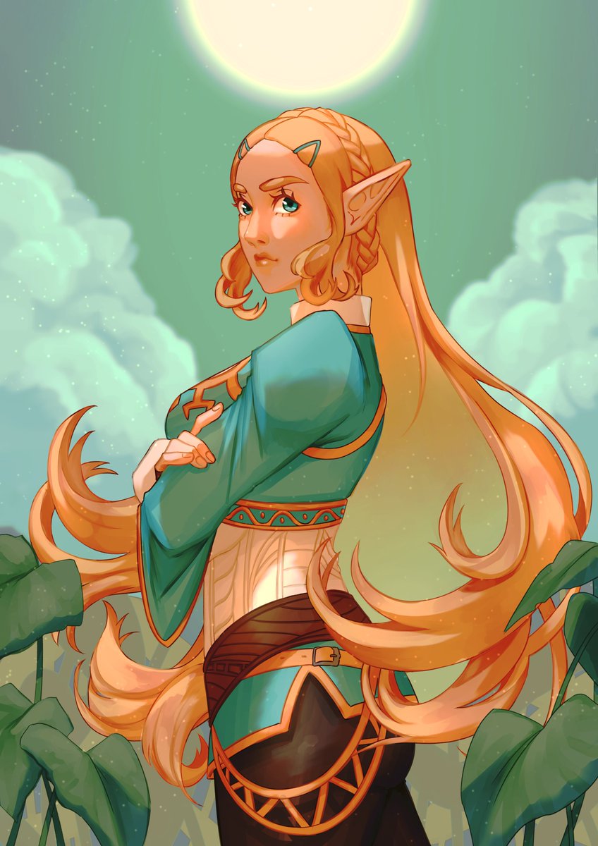 aiaiolii's tweet photo. Had some free time to draw 🌱🌿
#Zelda https://t.co/dwuXCRsoDK