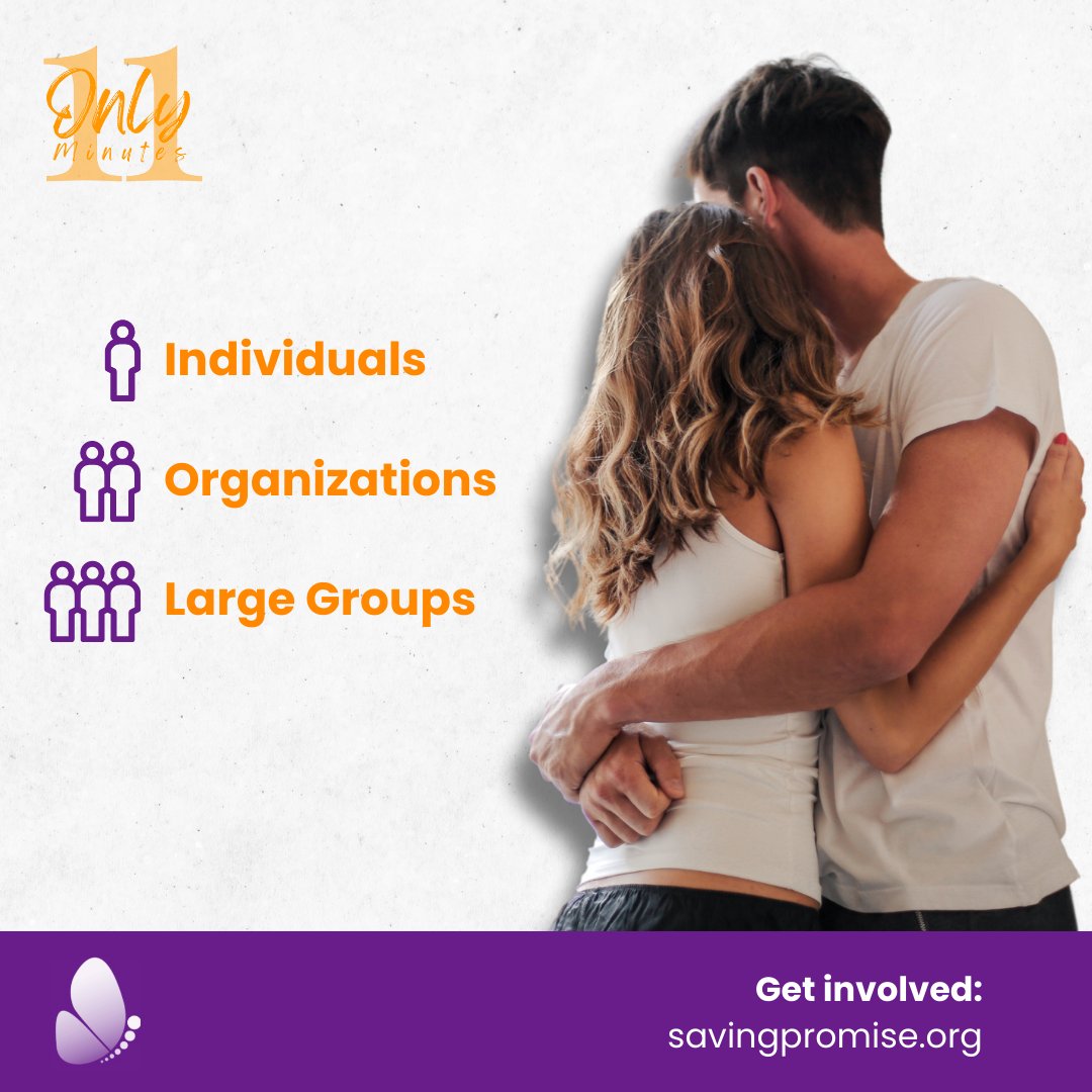 Our e-learning course is delivered in #only11minutes and educates #11sectors about #intimatepartnerviolence, how to stay safe, how to prevent it, and what healthy looks like. 🙌

✨ Project in collaboration with Knowledge Anywhere. ✨

🦋 savingpromise.org