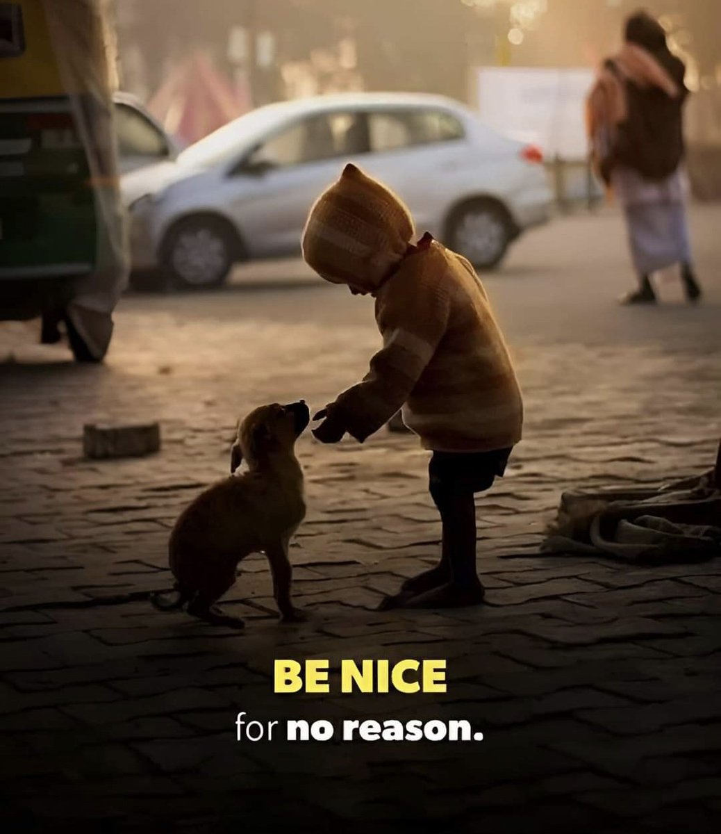 Be Nice for no Reason

अंदर से खुशी मिलती है 🤌♥️