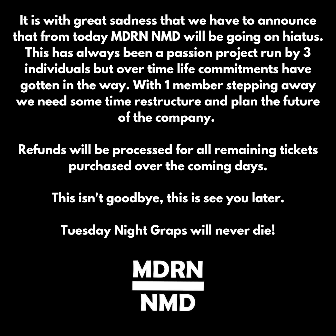 MDRN_NMD_PW's tweet photo. 2/2 

IMPORTANT ANNOUNCEMENT https://t.co/1VfmLAzUCR
