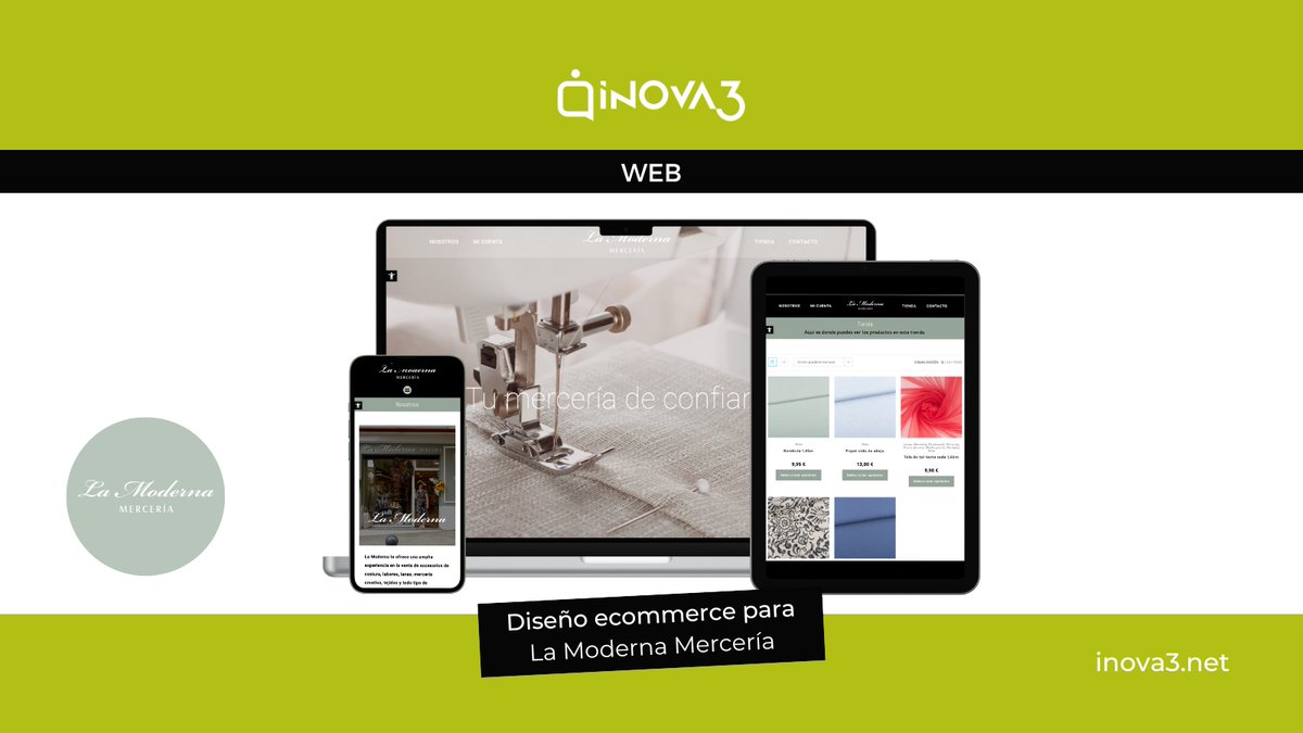 inova3's tweet photo. ¡Sé el próximo en renovar gratis tu web con el #KitDigital! 🆓

➡️ https://t.co/GwoZ0uSWvs ¿qué te parece? 😊

👉 ¿Quieres ser nuestro próximo caso de éxito? 🏅
📩 hola@inova3.net
📞 988 686 109
🌐 https://t.co/CunkU8WrTC

#inova3 #agenciamarketingdigital #diseñoweb #casodeexito https://t.co/wx3qd0NUcl