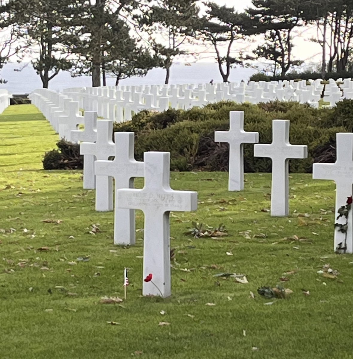 I have just returned from a week in Normandy for <a href="/NatGeo/">National Geographic</a> on what proved to be a very emotional tour. Good to meet <a href="/SeaSpitfires/">Stephen Fisher</a> along the way and get a signed copy of his excellent book Sword Beach.