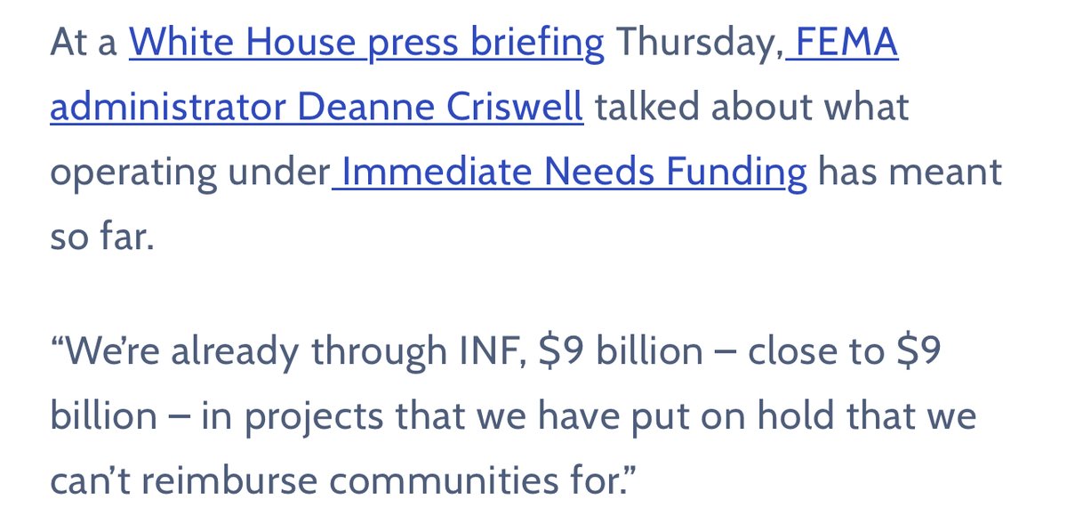 FEMA said last week it faces a nearly $9 billion shortfall for Hurricane Helene recovery efforts.

On the same day, Israel announced a $8.7 billion weapons package from the US.

Our tax dollars are funding Israeli war crimes instead of the investments we desperately need here.