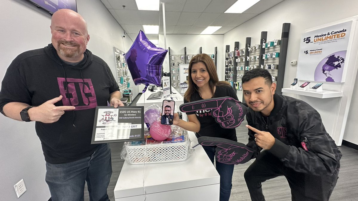 Neil Weir (@nrweir2112) on Twitter photo Celebrating our Go Wireless Schererville location for a top three finish in Chicago in August. We even used our lightning fast network to video call the other employee responsible for the success! <a href="/LizMorelos3/">Liz Morelos</a> <a href="/WinstonAwadzi/">Winston Awadzi</a> <a href="/thayesnet/">Terry Hayes</a> Celebrating our Go Wireless Schererville location for a top three finish in Chicago in August. We even used our lightning fast network to video call the other employee responsible for the success! <a href="/LizMorelos3/">Liz Morelos</a> <a href="/WinstonAwadzi/">Winston Awadzi</a> <a href="/thayesnet/">Terry Hayes</a>