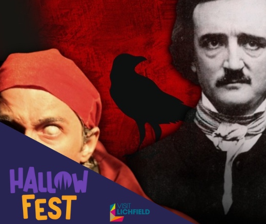 Using Poe’s original text from the 1840s, one actor faithfully brings his words to life on stage, performing four of the most terrifying examples of gothic literature.

For more visit: visitlichfield.co.uk/events/one-man…

#VisitLichfield #EnjoyStaffs
