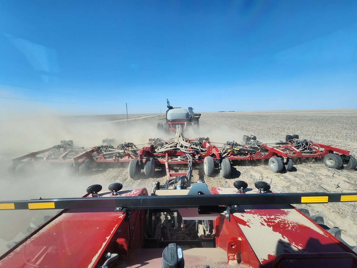 Haven't hit moisture with the drill in 3 years, aint about to loose that streak this year.