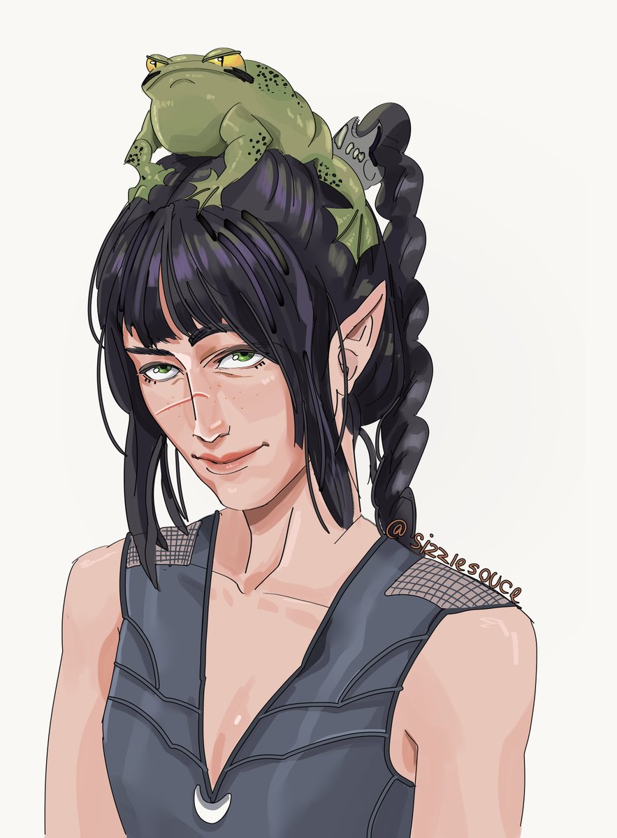 *QUACK* or maybe... *TSKVA*?

#bg3 #shadowheart #shadowzel #laezel