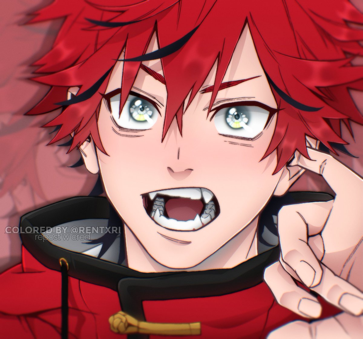 i love him <3 #極楽街 #gokurakugai #almagokurakugai #mangacoloring #coloredmanga