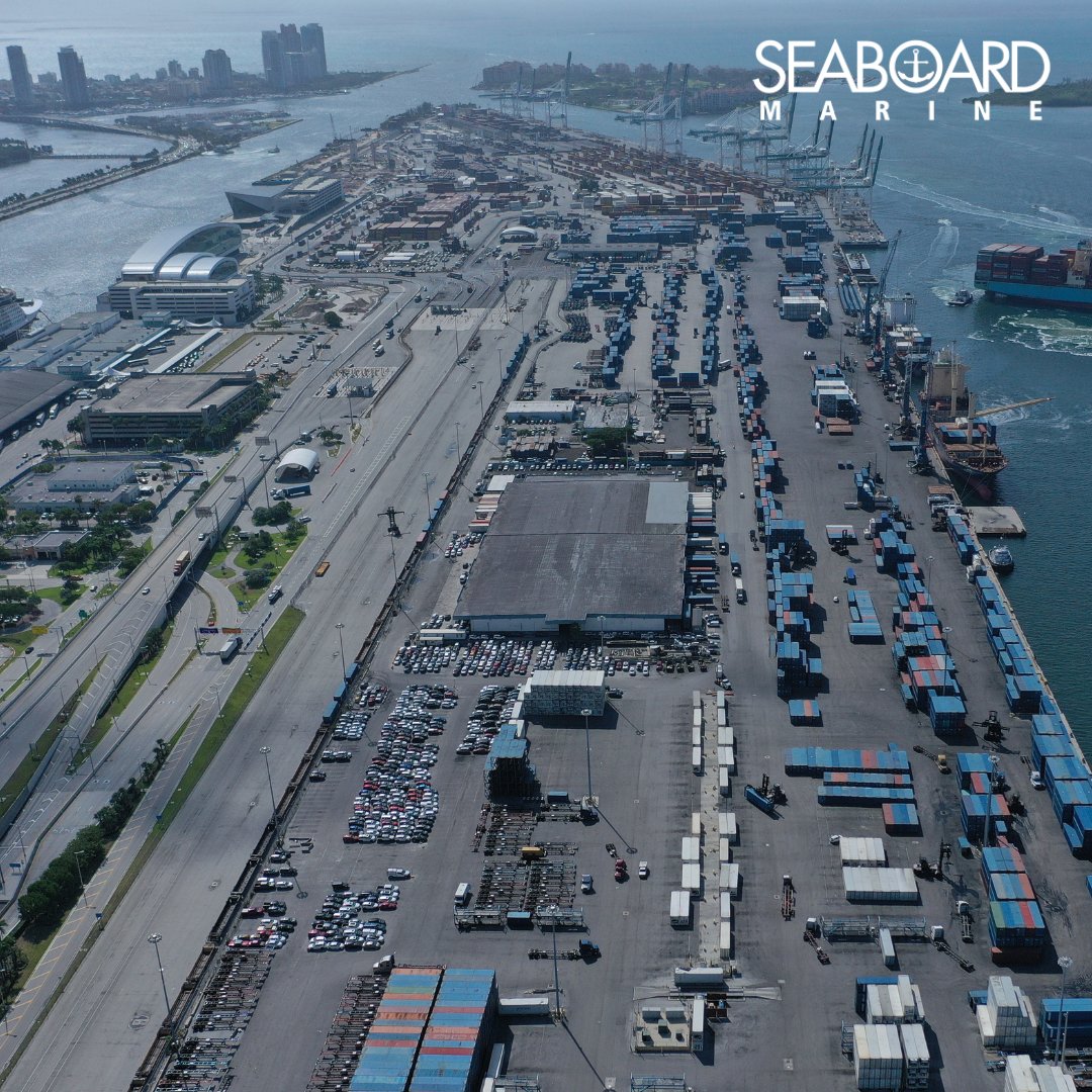 Seaboard_Marine's tweet photo. Despite work stoppages at some U.S. East &amp; Gulf Coast ports starting Oct 1, Seaboard Marine's terminals at PortMiami, Houston, and Philadelphia will stay open.  Read More at: https://t.co/KTaKkbHb5O https://t.co/Rnn9pvKx4K