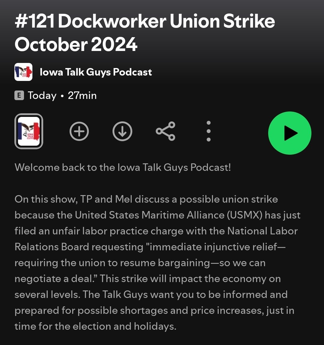 Iowa Talk Guys Podcast tweet media