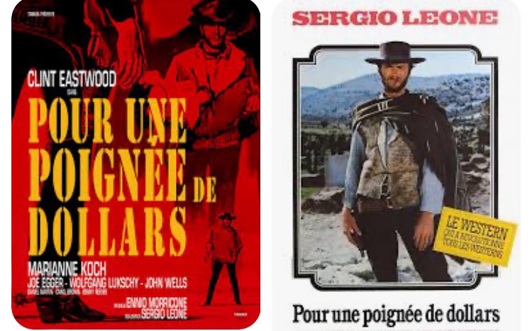 Et ce soir « Pour une poignée de dollars » - film culte avec des répliques devenues répliques de famille
« Les Baxter d’un côté, les Rojos de l’autre et moi au beau milieu...»
« Au coeur Ramon, au coeur »
#France3 #Souvenirs #SergioLeone

 youtu.be/OOxuXA2oviY?fe… via <a href="/YouTube/">YouTube</a>