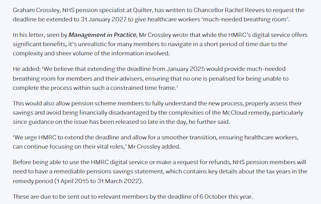 Graham Crossley (NHS Pension Wonk) tweet media