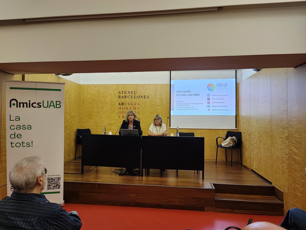 Xavier Verge (@xverge) on Twitter photo A la xerrada de Maite Martín de <a href="/UABveterinaria/">Facultat de Veterinària de la UAB</a>, presidenta de One Health, organitzada per @amicsUAB a @ateneubcn A la xerrada de Maite Martín de <a href="/UABveterinaria/">Facultat de Veterinària de la UAB</a>, presidenta de One Health, organitzada per @amicsUAB a @ateneubcn