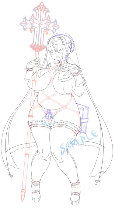 進捗!今回は細い線でやろうと思ったら思ったより手こずっている… 