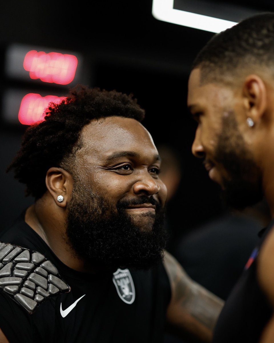 Smiles all around 😄

#RaiderNation