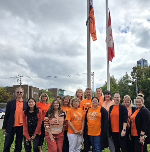 Our staff team @stlouisalc honouring and remembering on #NationalTruthandReconciliationDay