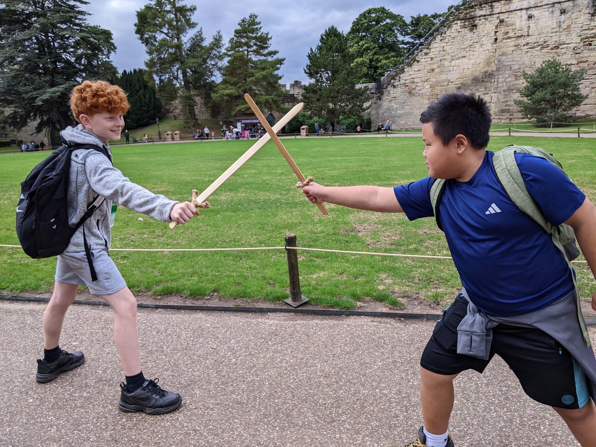 friaryschool's tweet image. On guard...