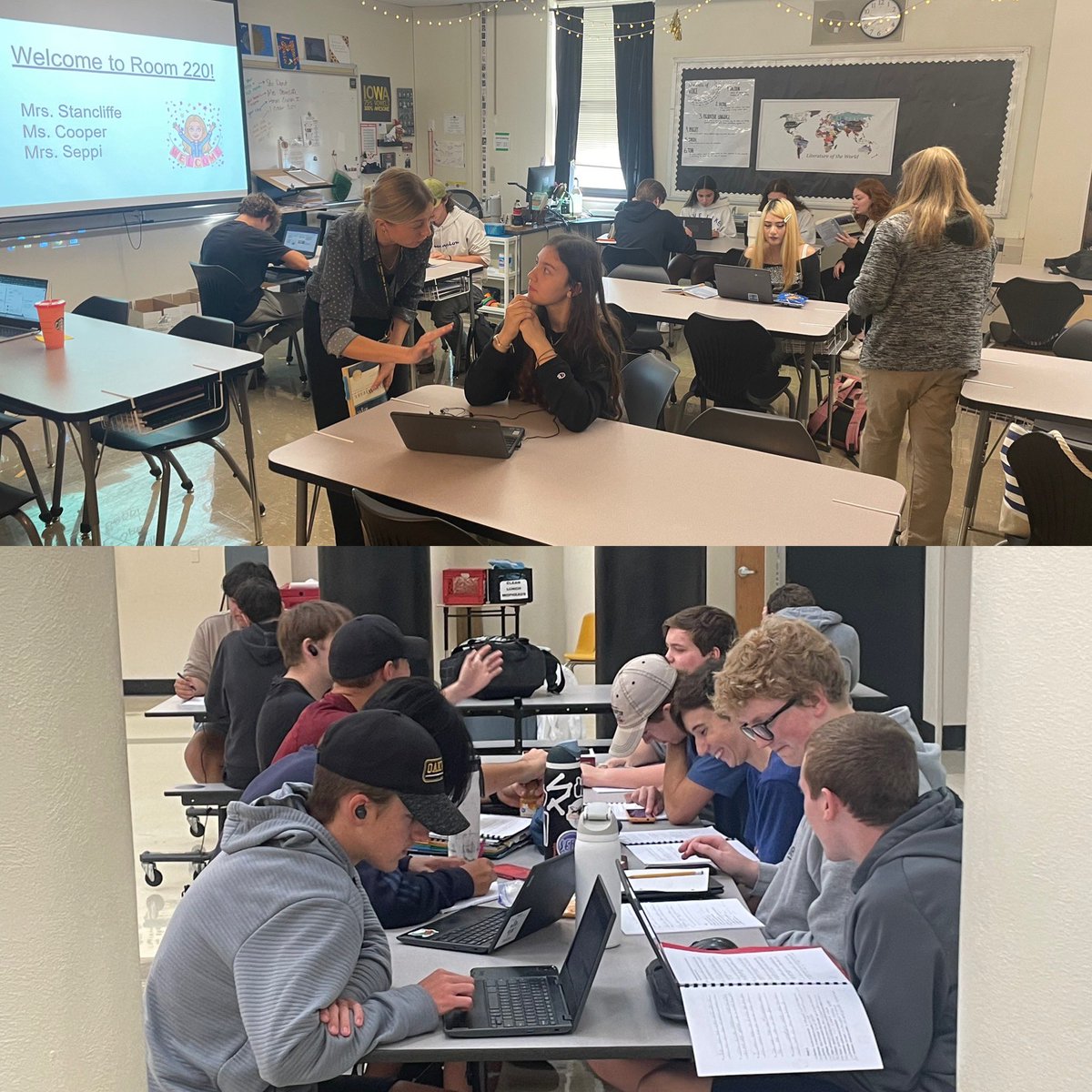 So many awesome things happening in ANP these days! So grateful for our staff and students for making the most of this flex time. Working hard to meet students’ needs! 👏👏👏<a href="/OHS_Tigers/">Oakville High School</a>