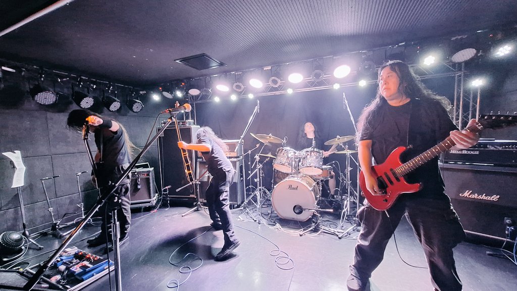 Ryothrasher's tweet image. とても良い夜でした
福島も熱いバンドがいるんです
#己是
#FKBM
#Defiled