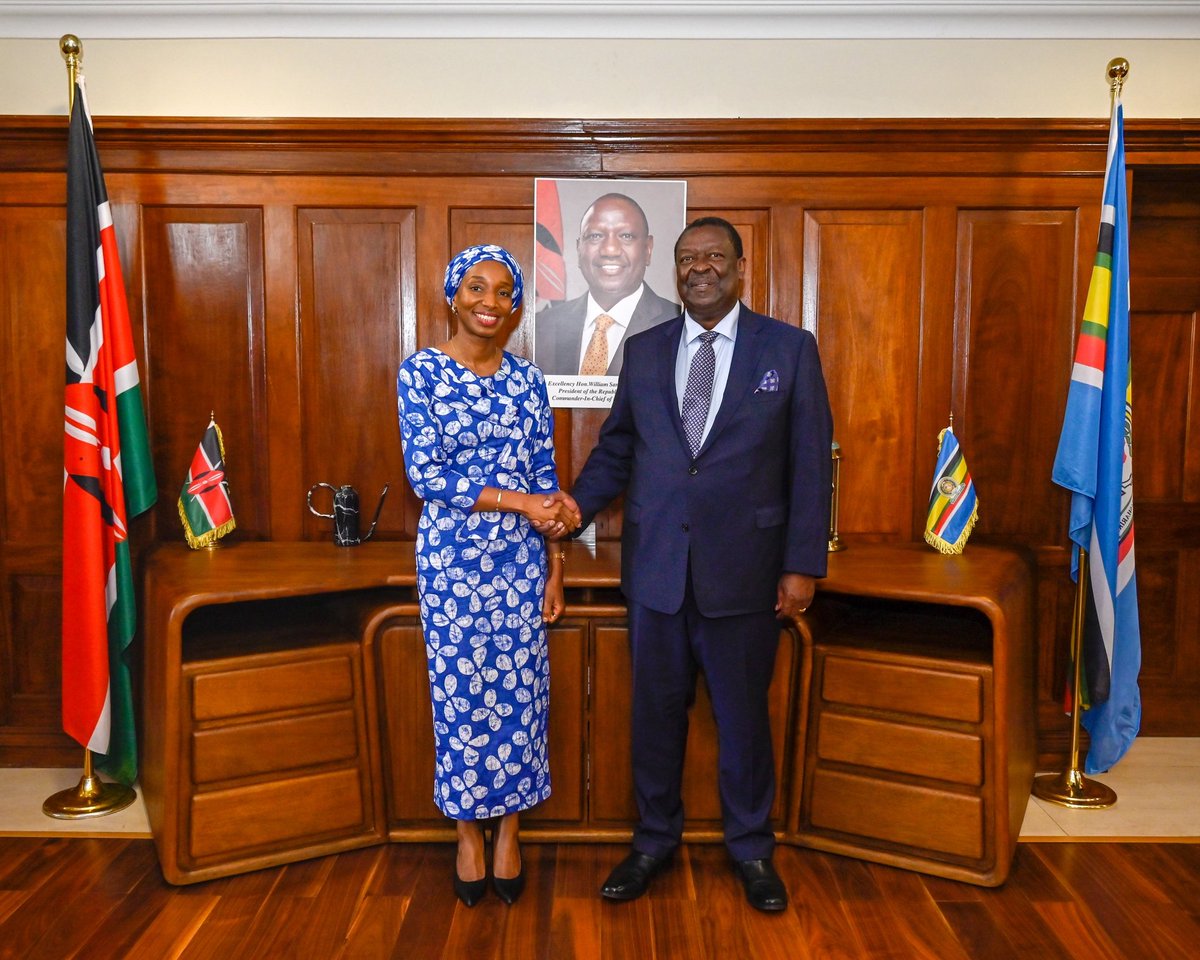 MusaliaMudavadi's tweet photo. Kenya congratulates the Republic of Sierra Leone on its successful election to the United Nations Security Council as a Non-Permanent Member for the 2024-2025 term. This achievement reflects Sierra Leone's commitment to global peace and security, and we commend its leadership in advancing the reform of the UN Security Council as the current Chair of the African Union Committee of 10 (C-10).

I take this opportunity to extend my appreciation to H.E. Ms. Isatu Aminata Bundu, outgoing High Commissioner of Sierra Leone to Kenya, for her exemplary service and tireless efforts in representing not only her country but also the broader African agenda on the global stage.

Furthermore, I am pleased to acknowledge the enduring and cordial relations between Kenya and Sierra Leone, a partnership built on mutual respect, shared values, and historical solidarity. I particularly commend your pivotal role in facilitating the highly successful State Visit of His Excellency President @PresidentBio to Kenya. This visit was a significant milestone in our bilateral relations, resulting in the signing of key Agreements and Memoranda of Understanding. These include important frameworks for Political and Diplomatic Consultations, Trade and Investments, Gender Equality and Women’s Empowerment, Wildlife Conservation and Tourism Development, as well as Culture, Arts, and Youth Affairs.