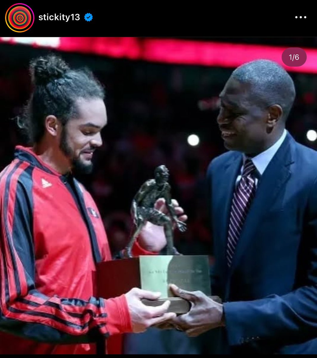 chisportsross's tweet photo. Joakim Noah’s tribute to Dikembe Mutombo has me crying real man tears this afternoon. https://t.co/fMp66ThWd5
