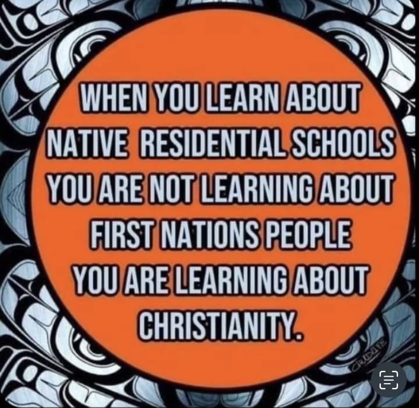 HighwayOfTearz's tweet photo. When you learn about Native Residential Schools, you are not learning about First Nations People. You are learning about Christianity. https://t.co/2NHq07mKoc