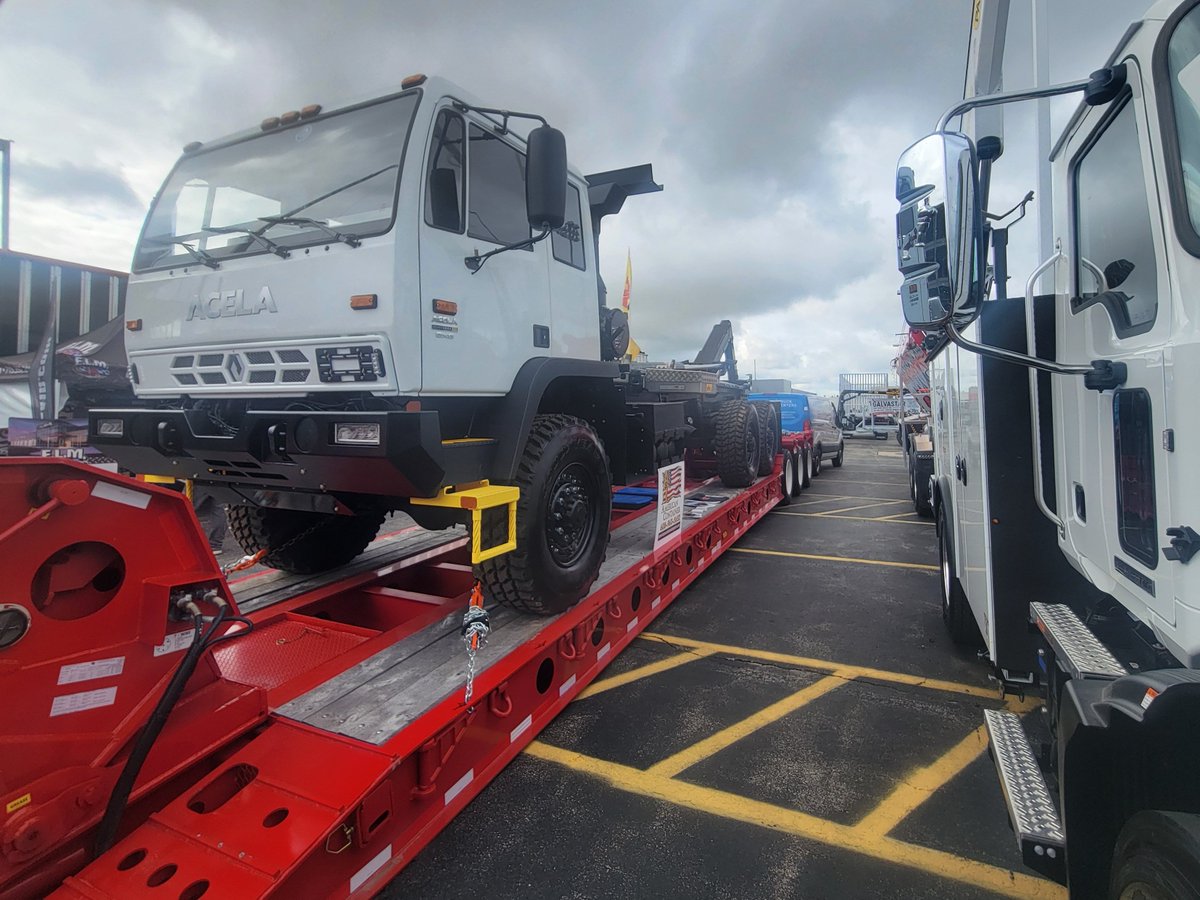 acelatruckco's tweet image. We had an amazing time at the Great Lakes Logging and Heavy Equipment Expo. Huge thanks to Kriete Truck Centers for featuring the Monterra at their booth.

The Monterra is built to tackle any challenge!

#Construction #FleetSolutions #HeavyDutySolutions #Hooklift #WorkTrucks