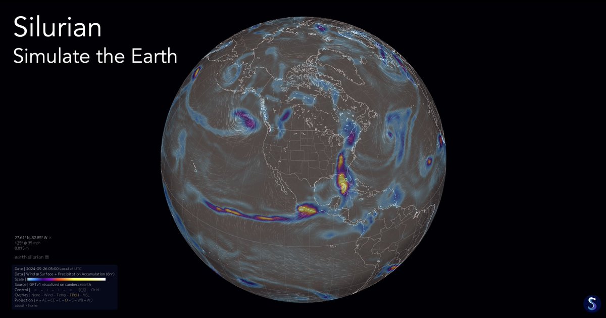 Silurian is building foundation models for simulating the Earth, starting with weather: silurian.ai