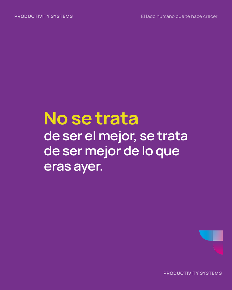 ProductivitySys's tweet image. El verdadero reto no es compararte con los demás, sino superarte a ti mismo cada día.

#mejoraconstante #CrecimientoPersonal  #motivacióndiaria #superaciónpersonal 
#desarrollopersonal