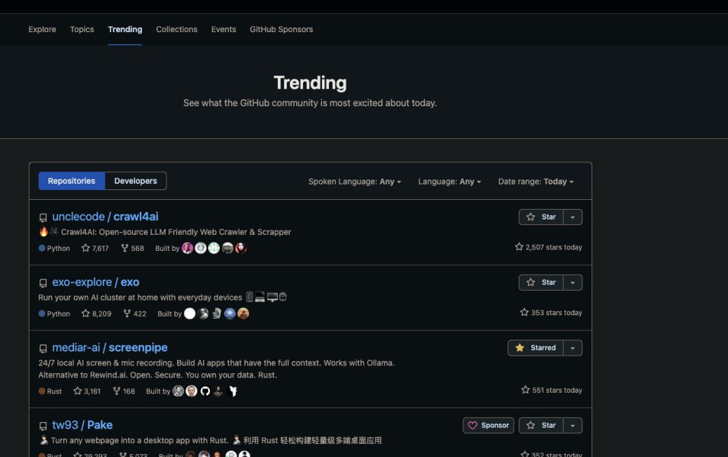 m13v_'s tweet photo. louis has been grinding for 90 days straight, pushing out 1,500 commits. i've been following closely, chipping in wherever i could along the way. we've seen some traction here and there, but nothing like what happened this weekend. out of nowhere, a regular day turned into a celebration—our small open-source project, screenpipe, got featured on github trending repos, and we hit 1,500 stars in just one day! thank you so much, everyone, for your support, encouraging words, and countless advice along the way https://t.co/YLzX2x6NMZ (@louis030195, @dessaigne @simonfarshid @kodjima33 @vibhuuuus @charles_irl @DhravyaShah @vadi_ms @jake)