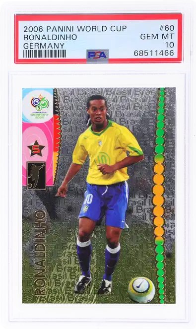 Lupodebupo's tweet photo. @TheRealNesquik @jcutlersburner 2023 Donruss Fifa Green Claudio Echeverri #164 PSA 8

2006 Panini World Cup Germany Ronaldinho #60 PSA 10

2006 Panini World Cup Germany Kaka #59 PSA 10

2021 Panini Mosaic Road To the Fifa World Cup Qatar Choice Peacock Zlatan Ibrahimovic #90 https://t.co/72EwkOuLHs