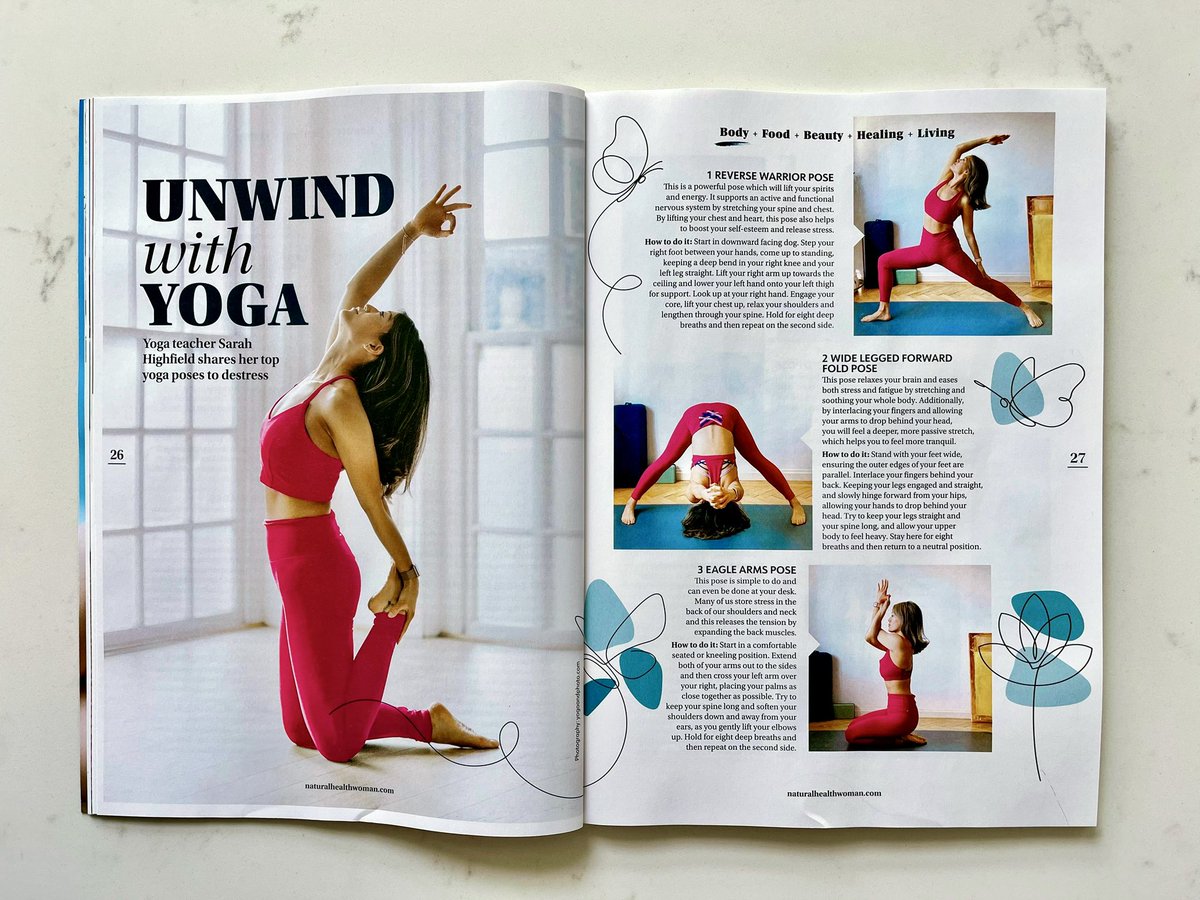 yogagise's tweet photo. Thank you Natural Health Magazine for featuring my top yoga poses to help destress in your September 2024 issue!
โ๏ธ @natural_mag
#yogagiseyoga #yogagise #naturalhealthmagazine #naturalhealthwoman https://t.co/BFnwpm1PtX