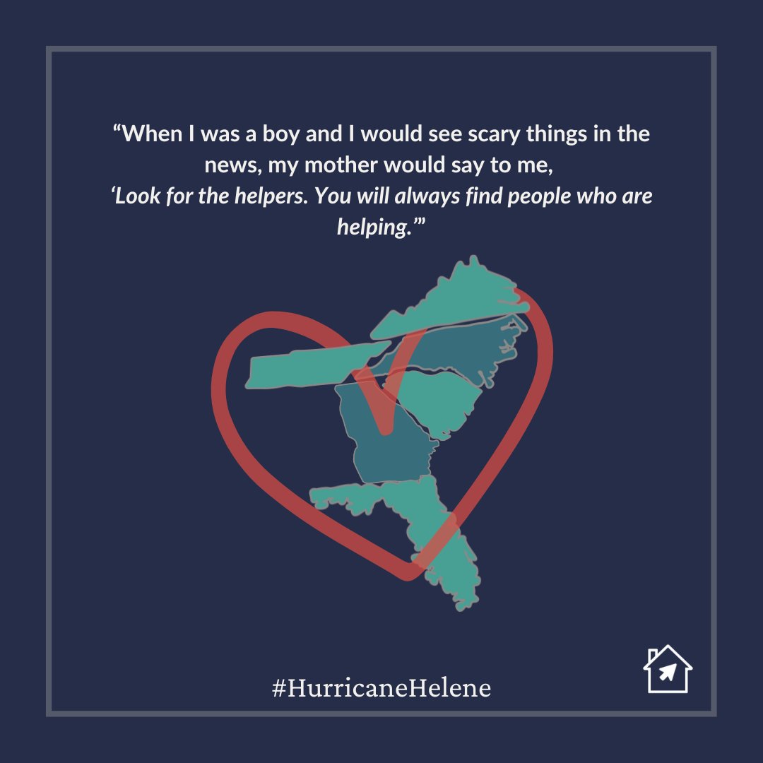 Sending well wishes to all our neighbors recovering from Hurricane Helene. ️ 

#CommunitySupport #StayStrong #RecoveryTogether #HelpingHands 
#HurricaneHelene