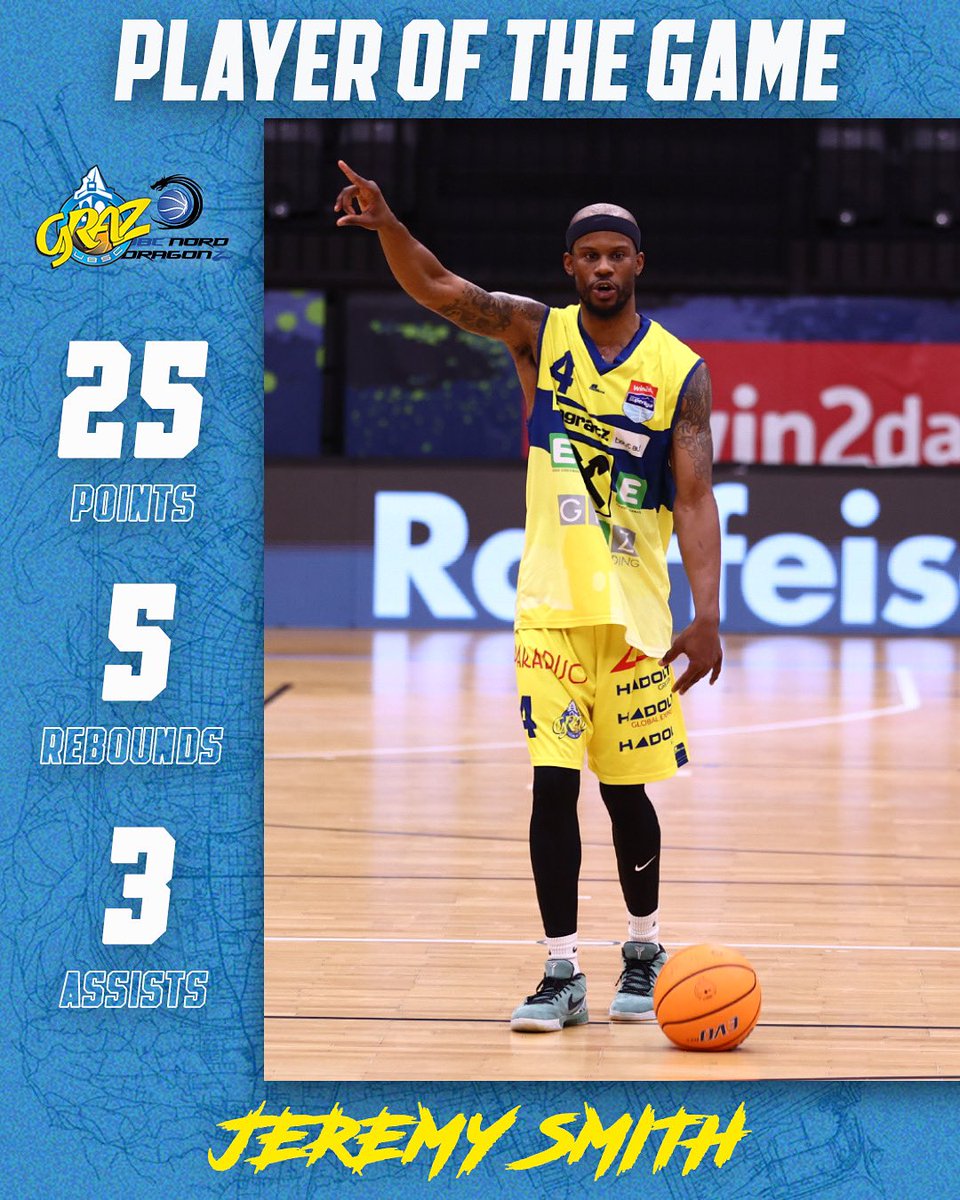 Guard Jeremy Smith startet schon jetzt mit voller Power in die neue Saison! 💥🔋 #ubscgraz #togetherforGraz