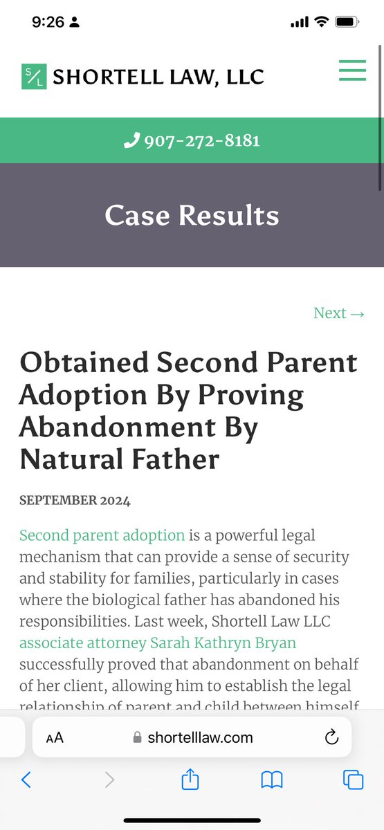 Extremely glad to announce that we’ve helped another family secure their legal rights through second parent adoption. 
#alaska #lawfirm