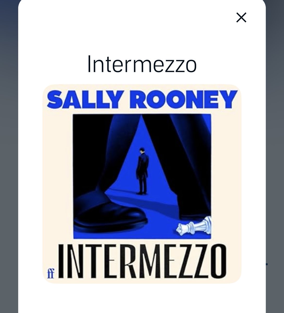 Like all writers, I read a lot and get very excited when a much-hyped book has finally come out. Has anyone read Intermezzo yet? Shall I follow the hype?