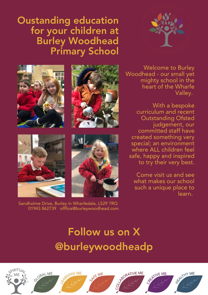 Looking for a reception place for September 2025?  Sign up to visit our school on one of our upcoming open visits.  tinyurl.com/bwreception