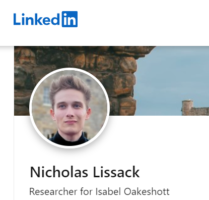 Reform Party UK Exposed 🇬🇧 (@reformexposed) on Twitter photo <a href="/NicholasLissack/">Nicholas Lissack</a> "I'm an independent journalist", but also researcher for Isabel Oakshott, partner of Richard Tice. <a href="/NicholasLissack/">Nicholas Lissack</a> "I'm an independent journalist", but also researcher for Isabel Oakshott, partner of Richard Tice.