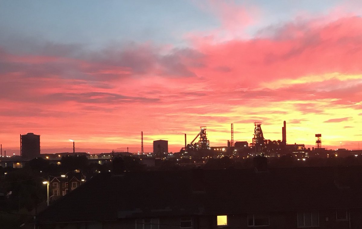 As a 4th generation steelworker and proud Port Talbot man I can't put into words how I feel today with Ironmaking coming to an end 😢🔥🏴󠁧󠁢󠁷󠁬󠁳󠁿
I'm worried for the future, for me, for my family and friends and for the whole town of Port Talbot! ❤️
