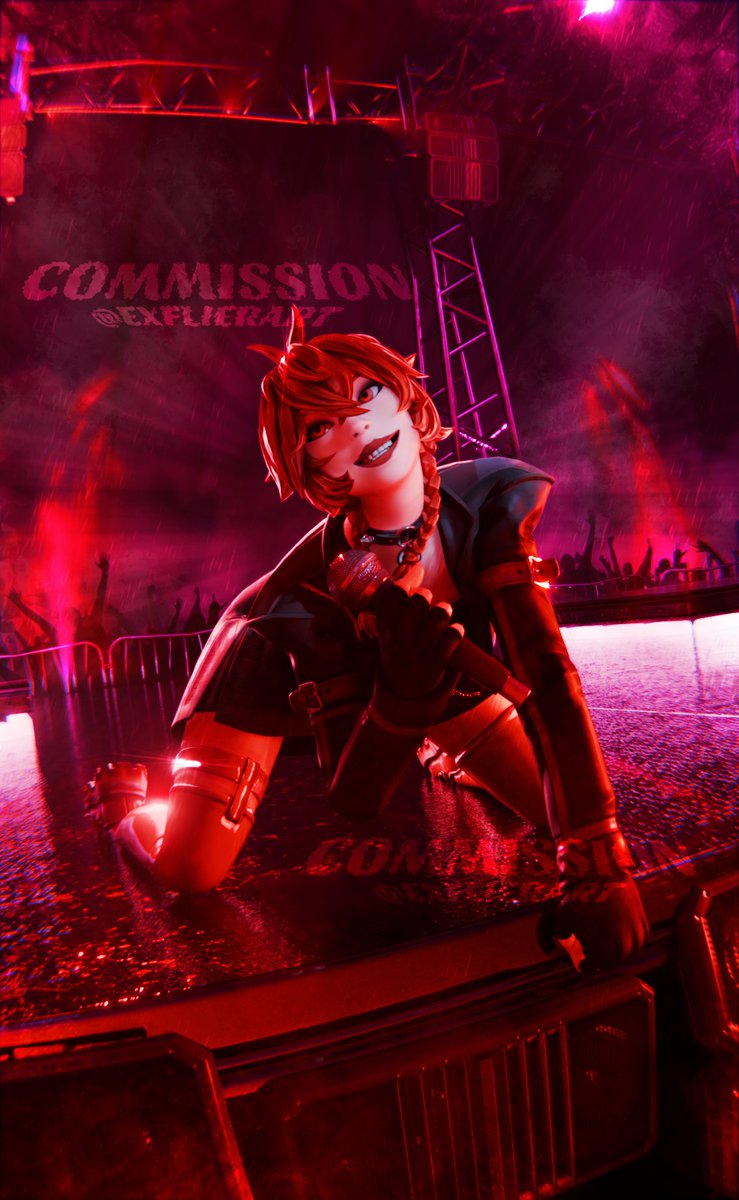 COMMISSION FOR <a href="/ebaesus/">Katiya</a> 
#FortniteArt