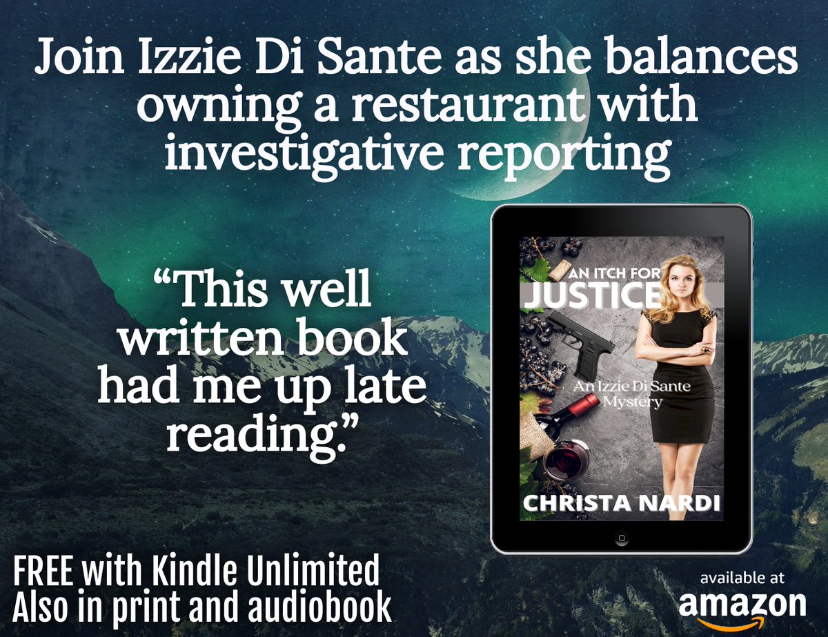 Review excerpt: “Well written, fast moving and featuring a dynamic, interesting and well developed cast of characters ..." #Cozymystery
#KindleUnlimited  #BookBuzz amazon.com/dp/B09Q7PNHQK
