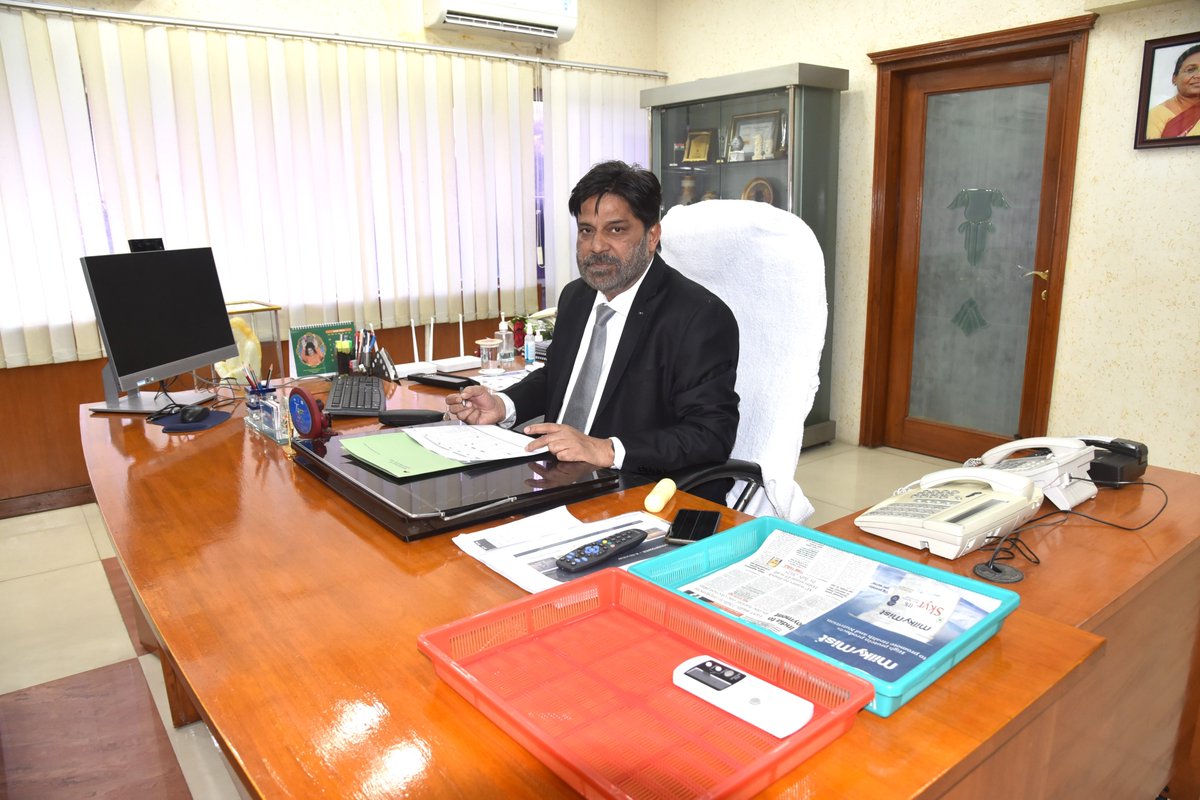 RINL (@rinl_vsp) on Twitter photo Shri AK Saxena, CMD, MOIL, has assumed additional charge as CMD of #RINL, the corporate entity of Visakhapatnam Steel Plant, today. #VizagSteel <a href="/hd_kumaraswamy/">ಹೆಚ್.ಡಿ.ಕುಮಾರಸ್ವಾಮಿ | H.D.Kumaraswamy</a> <a href="/BjpVarma/">Bhupathiraju Srinivasa Varma</a> <a href="/SteelMinIndia/">Ministry of Steel</a> <a href="/MOIL_LIMITED/">MOIL LIMITED</a> <a href="/PibSteel/">PIB Steel Ministry</a> <a href="/PIB_India/">PIB India</a> <a href="/PMOIndia/">PMO India</a> <a href="/AndhraPradeshCM/">CMO Andhra Pradesh</a> Shri AK Saxena, CMD, MOIL, has assumed additional charge as CMD of #RINL, the corporate entity of Visakhapatnam Steel Plant, today. #VizagSteel <a href="/hd_kumaraswamy/">ಹೆಚ್.ಡಿ.ಕುಮಾರಸ್ವಾಮಿ | H.D.Kumaraswamy</a> <a href="/BjpVarma/">Bhupathiraju Srinivasa Varma</a> <a href="/SteelMinIndia/">Ministry of Steel</a> <a href="/MOIL_LIMITED/">MOIL LIMITED</a> <a href="/PibSteel/">PIB Steel Ministry</a> <a href="/PIB_India/">PIB India</a> <a href="/PMOIndia/">PMO India</a> <a href="/AndhraPradeshCM/">CMO Andhra Pradesh</a>