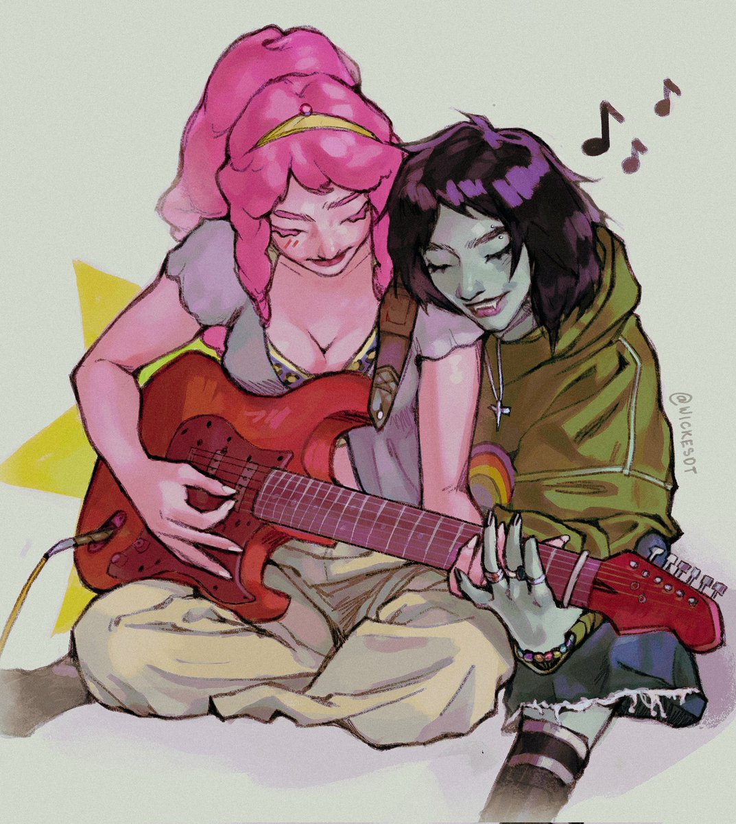 wickesdt's tweet image. guitar lessons 💞☁️ #bubbline