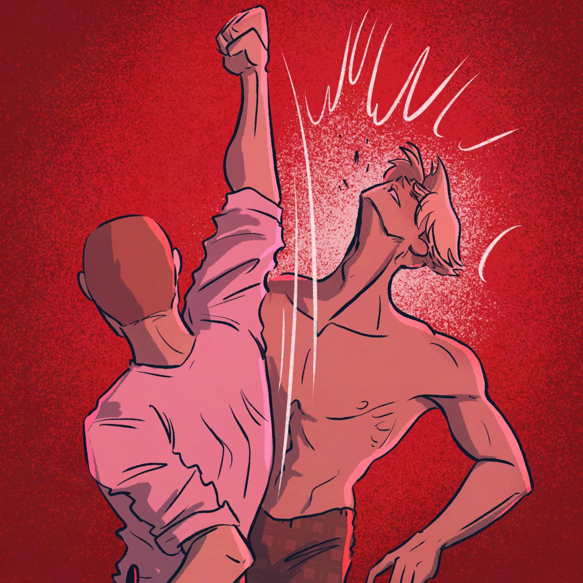 Cross your fingers for this man, please 🥲

Episode 39 is up and things are starting to look…not so great for everybody. Especially Danny. 😬 catch up on SeeingRedComic.com and Webtoon Canvas.