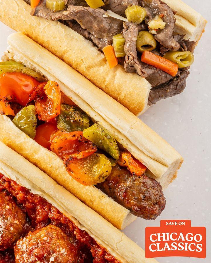 Classics never make a comeback ‘cause they never go out of style. The Chicago Classic Cravings deal lets you enjoy the iconic Buona Beef, Sausage, and Meatball sandwiches with a side of fries, all at a special price!

Monday through Wednesday only:
Buona Beef &amp; Fries: $8.99