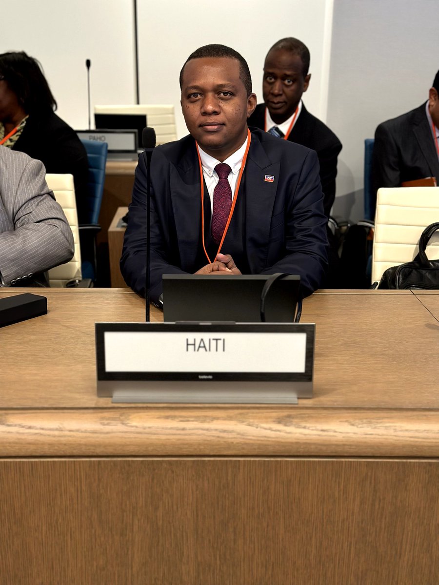 nouvo509's tweet photo. 🇭🇹Haiti fera partie d'1 groupe de travail sur la problématique de la violence et des crimes qui ne cessent de gagner du terrain dans la region
Les ministres de la santé ont reconnu que la contribution de chaque pays est essentielle pour améliorer les conditions de santé. 2/2 https://t.co/ldnYnabFwh